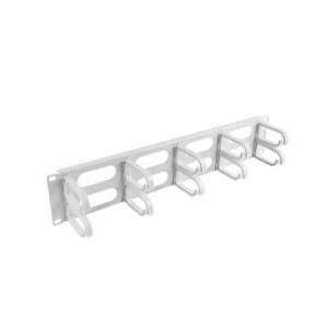 Organizer kabli Lanberg AK-1206-S 19" 2U z 5 uchwytami - typ B szary