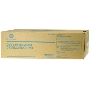 Konica Minolta oryginalny Developing Unit A2X2-03D, DV-711K, black, 1200000s