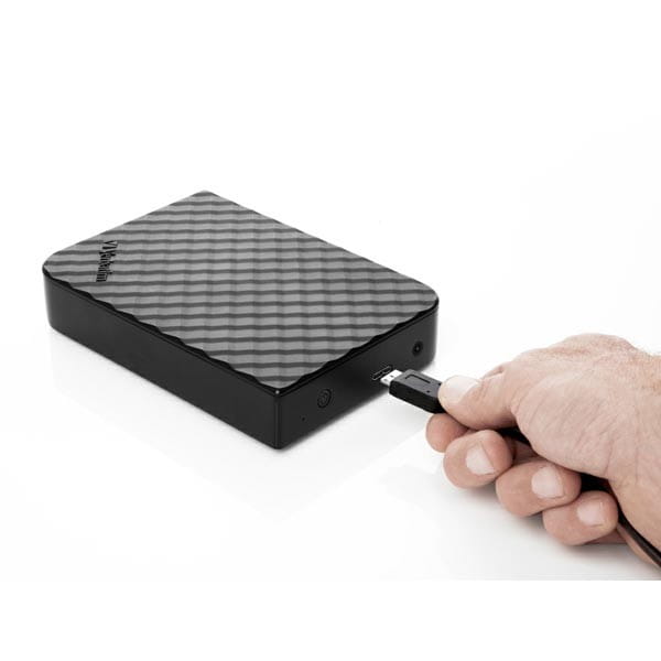 Verbatim zewnętrzny dysk twardy, Store N Save, 3.5", USB 3.0 (3.2 Gen 1), 10TB, 47669, czarny