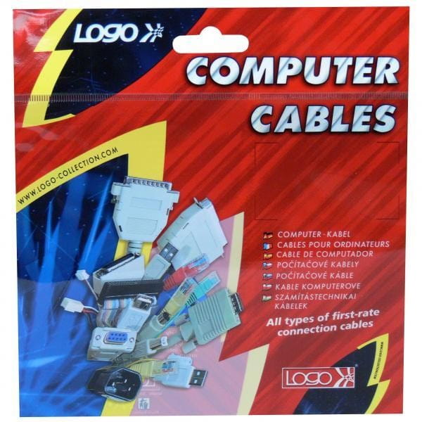 Kabel Jack (3,5mm) M- Jack (3,5mm) F, 3m, czarna, Logo