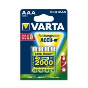Akumulatorki VARTA R2U AAA 550mAh 4szt