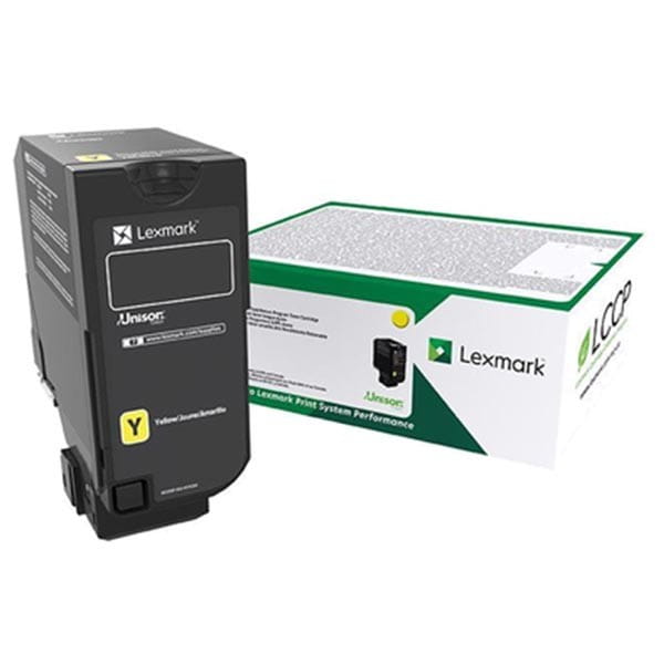 Lexmark oryginalny toner 73B20Y0, yellow, 15000s, return, Lexmark CS827de, CX827de, O