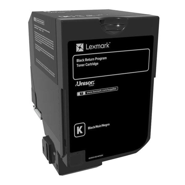 Lexmark oryginalny toner 74C20K0, black, 3000s, return, Lexmark CS720de,CS720dte,CS725de,CS725dte,CX725de, O