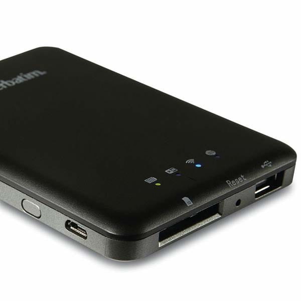 Verbatim Mediashare Wireless Portable, USB 3.0 (3.2 Gen 1), 98243, czarny, USB, SD karta