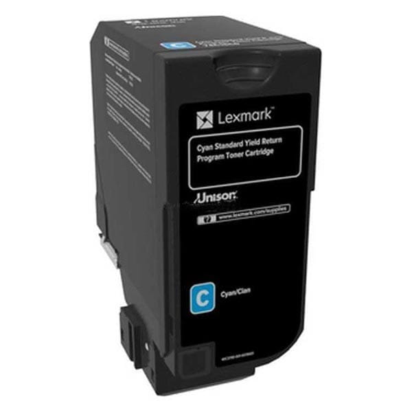 Lexmark oryginalny toner 74C2SC0, cyan, 7000s, return, Lexmark CS720de,CS720dte,CS725de,CS725dte,CX725de,CX725dhe, O