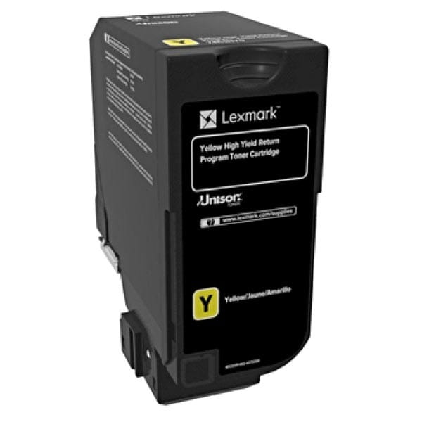Lexmark oryginalny toner 84C2HY0, yellow, 16000s, return, Lexmark CX725de, CX725dhe, CX725dthe, O