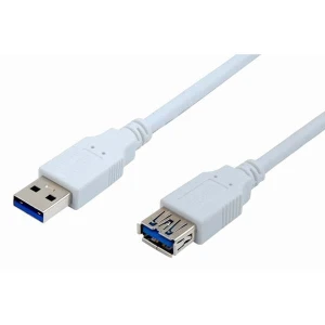 Przedłużacz USB (3.0), USB A M - USB A F, 1.8m, czarna
