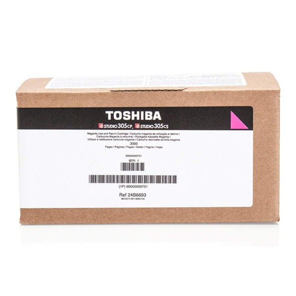 Toshiba oryginalny toner T305PMR, magenta, 3000s, Toshiba e-Studio 305 CP, 305 CS, 306 CS, 900g, O