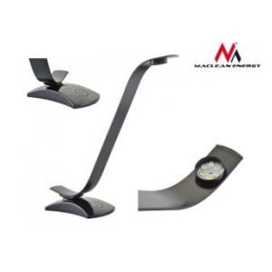Lampa biurkowa metalowa Maclean MCE110 LED 6 Watt regulacja jasności i barwy, czarna