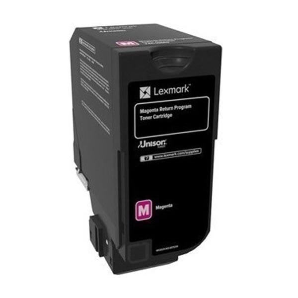 Lexmark oryginalny toner 74C2SM0, magenta, 7000s, return, Lexmark CS720de,CS720dte,CS725de,CS725dte,CX725de,CX725dhe, O