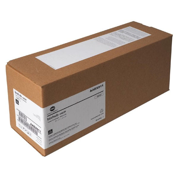 Konica Minolta oryginalny toner AADX011, black, 25000s, TNP-57, return, Konica Minolta Bizhub 4402P, O