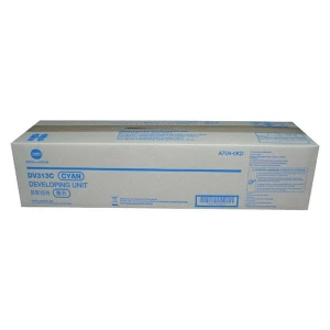 Konica Minolta oryginalny developer A7U40KD, DV-313C, cyan, 600000s