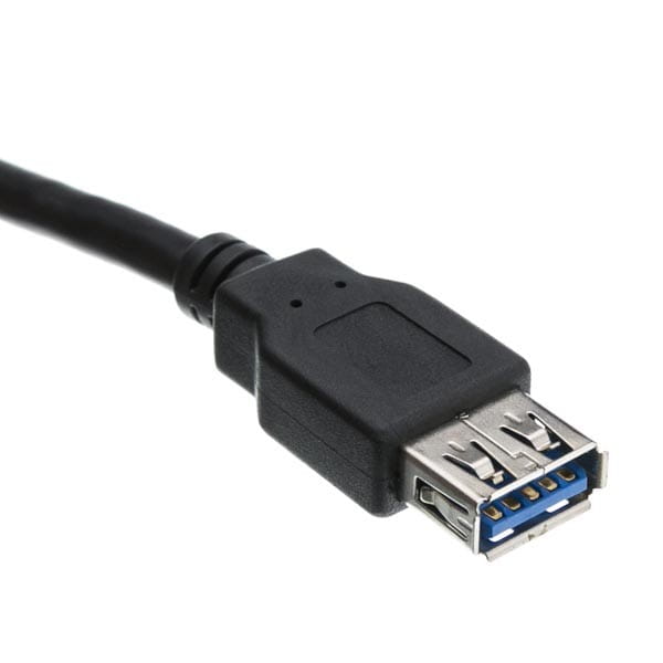 Kabel USB (3.0), USB A M- USB A F, 1.8m, czarny