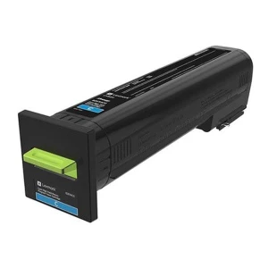 Lexmark oryginalny toner 82K2HC0, cyan, 17000s, high capacity, return