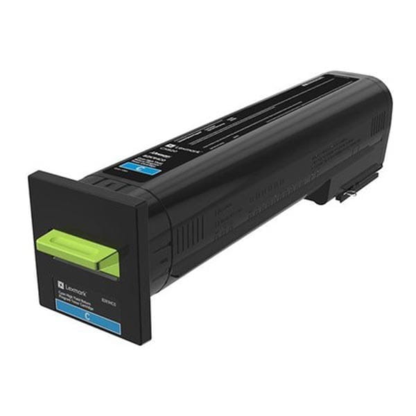 Lexmark oryginalny toner 82K2HC0, cyan, 17000s, high capacity, return, Lexmark CX820de,CX820dtfe,CX825de,CX825dte,CX825dtfe,CX860,