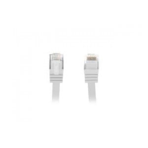Patchcord Lanberg UTP kat.5e 2m szary płaski