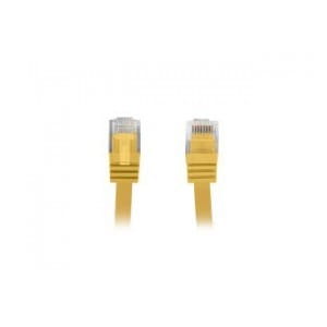 Patchcord Lanberg UTP kat.5e 2m pomarańczowy płaski