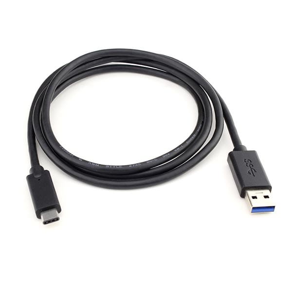 Kabel USB (2.0), USB A M- USB C M, 1m, czarny, Logo, blistr