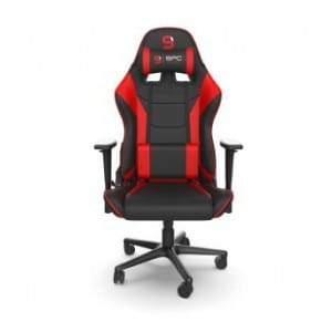 Fotel dla gracza SPC Gear SR300F V2 RD czarno-czerwony