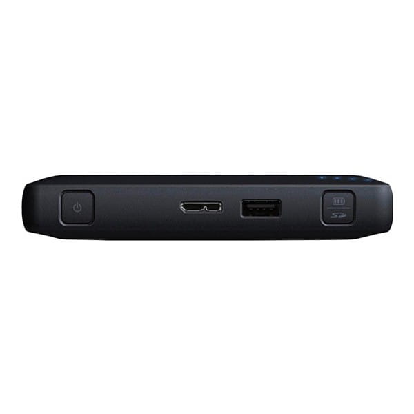 Western Digital zewnętrzny dysk twardy, My Passport Wireless Pro, 2.5", USB 3.0 (3.2 Gen 1), 1TB, WDBVPL0010BBK, czarny