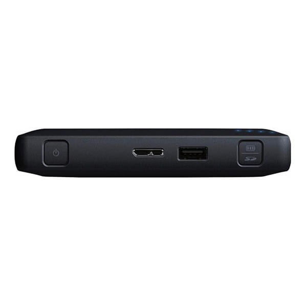 Western Digital zewnętrzny dysk twardy, My Passport Wireless Pro, 2.5", USB 3.0 (3.2 Gen 1), 4TB, WDBSMT0040BBK, czarny
