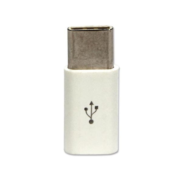 Redukacja USB, (3.1), USB C (3.1) M-USB micro (2.0) F, 0, biała