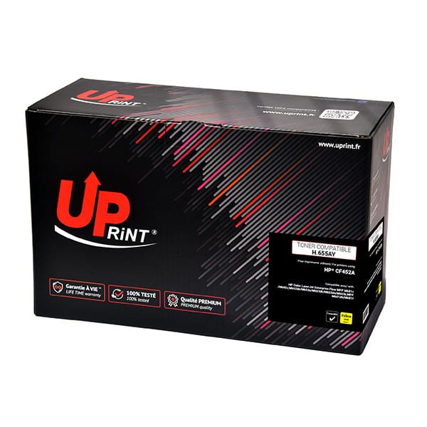 UPrint kompatybilny toner z CF452A, yellow, 10500s, H.655AY, dla HP Color LaserJet Enterprise M652dn,M652n,M653dh,M653, UPrint