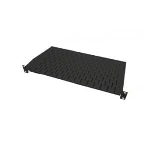 Półka do szafy 19" EFB-Elektronik 691668TS, 250mm, 1U, perforowana, czarna