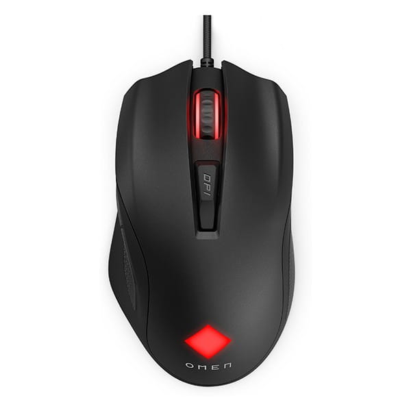HP Mysz OMEN Vector Gaming, 16000DPI, optyczny, 6kl., przewodowa USB, czarna, 50 mln kliknięć, Microsoft Windows 10
