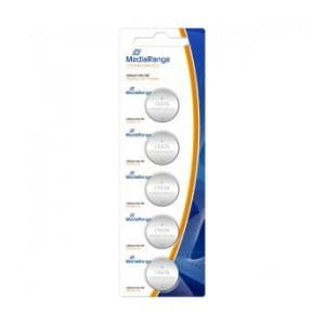 Baterie litowe MediaRange MRBAT136 Coin Cells, CR2016|3V, Pack 5