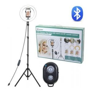 Lampa do Selfie i Makijażu Vakoss LD-G331K z pilotem Bluetooth