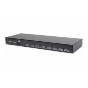 Przełącznik KVM DIGITUS modularny 8 portów do konsol LCD DS-72210 i DS-72211 komplet kabli