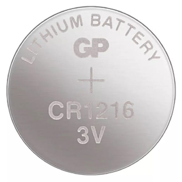 Bateria litowa, CR1216, 3V, GP, blistr, 1-pack