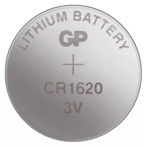 Bateria litowa, CR1620, 3V, GP, blistr, 5-pack