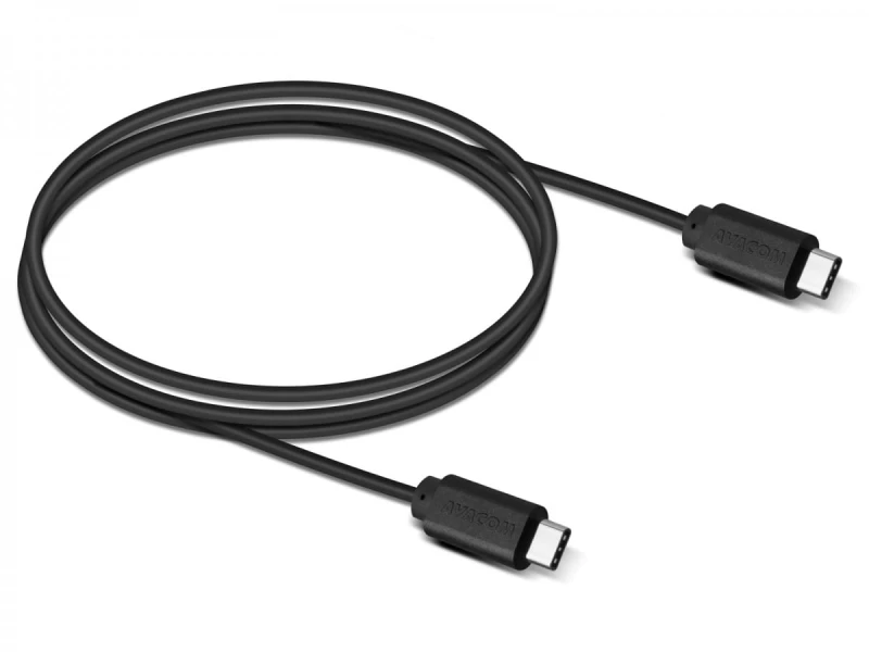 Kabel USB (2.0), USB C M- USB C M, 1m, czarny, Avacom, blistr, max. 480Mbps