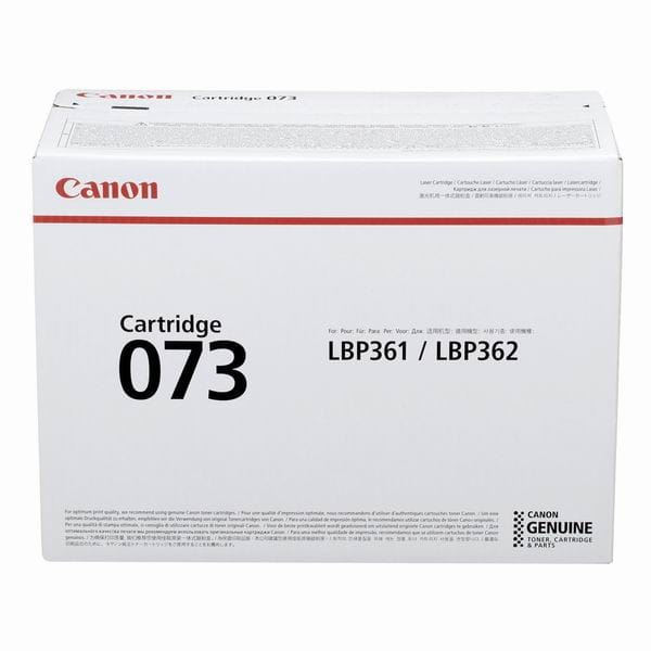 Canon oryginalny toner 073BK, black, 27000s, 5724C001, Canon i-Sensys LBP361dw, LBP362dw, O