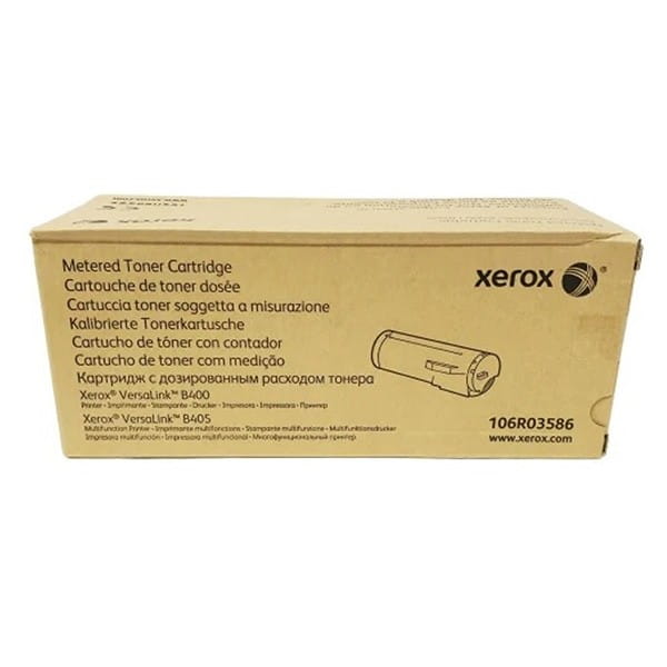 Xerox oryginalny toner Metered 106R03586, black, 24600s, Xerox Versalink B400, B405, O