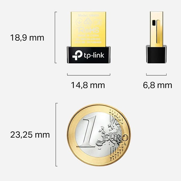 Adapter Bluetooth 4.0, TP-LINK, zasięg do 20m, UB400