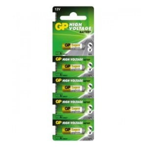 Bateria do pilota samochodowego GP 27A MN27 x5