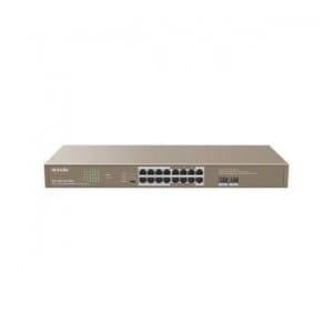Switch niezarządzalny Tenda TEG1118P-16-250W  16-port 1GbE PoE 250W