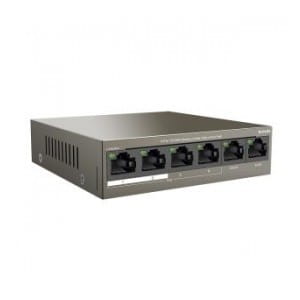 Switch niezarządzalny Tenda TEF1106P 4-port Ethernet Switch 10/100 Mb/s PoE 63W