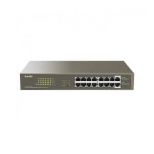 Switch zarządzalny Tenda TEG1116P-16-150W  16-port 1GbE PoE 150W
