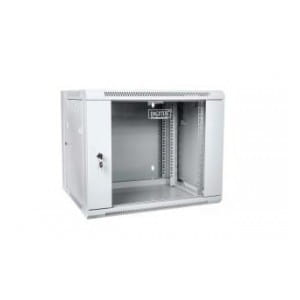 Szafa wisząca dwusekcyjna DIGITUS 19" 9U 600/550 (RAL 7035)