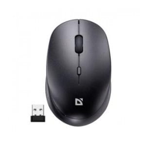 Mysz bezprzewodowa Defender AURIS MB-027 optyczna bezklikowa silent 1600dpi czarna