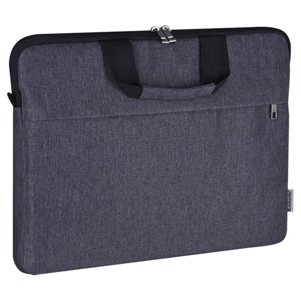 Torba na  notebook 15,6", Chic, szara, poliester, Defender