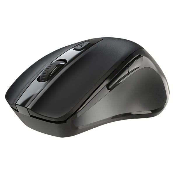 Defender Mysz PRIME MB-053, 1600DPI, 2.4 [GHz], optyczna, 6kl., bezprzewodowa, czarna, 1 szt AA, nano odbiornik, cicha