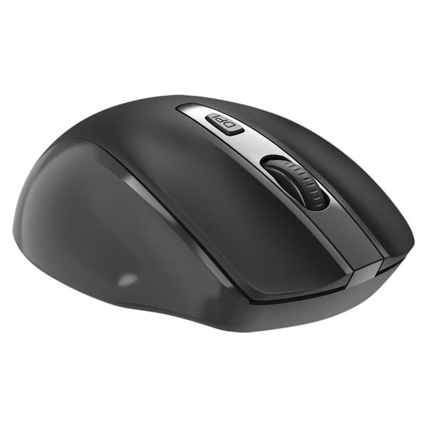 Defender Mysz PRIME MB-053, 1600DPI, 2.4 [GHz], optyczna, 6kl., bezprzewodowa, czarna, 1 szt AA, nano odbiornik, cicha