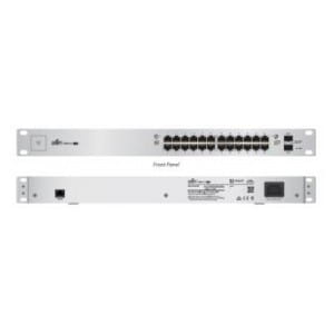 Switch zarządzalny UBIQUITI UniFiSwitch 24x100/1000 2xSFP PoE+ 250W