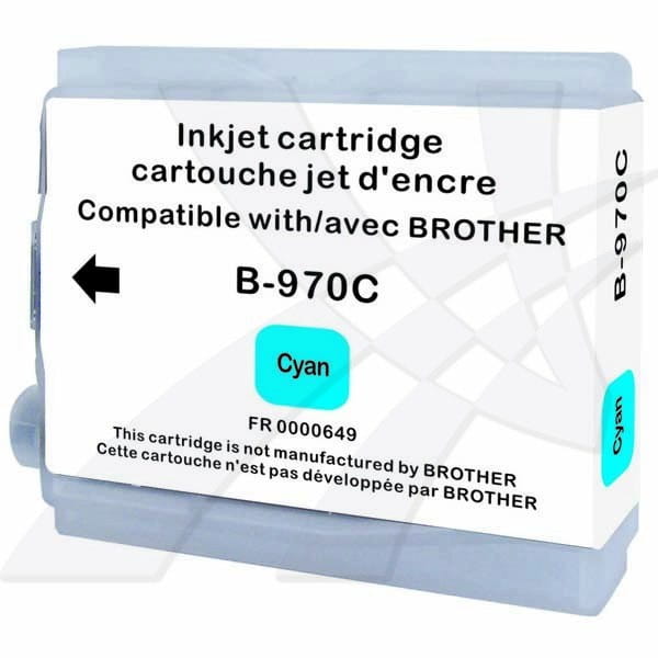 UPrint kompatybilny ink / tusz z LC-1000C, cyan, 10ml, B-970C, dla Brother DCP-330C, 540CN, 130C, MFC-240C, 440CN