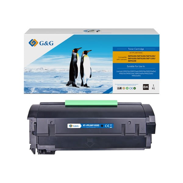 G&amp;G kompatybilny toner z 56F2U00, black, 25000s, NT-PFL56F1XXX, ultra high capacity, return, dla Lexmark MS521dn, MS621dn, MS622de